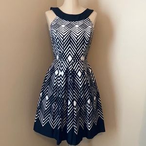 WHBM Graphic Dress (with Pockets!)
